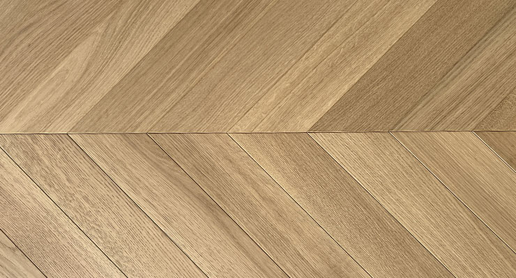 parquets à chevrons